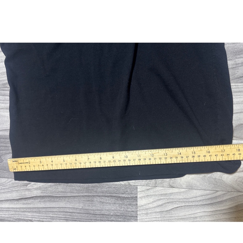The Limited Womens Mock Neck Sleeveless‎ Top Black Solid Cotton Blend Size L - Picture 4 of 5